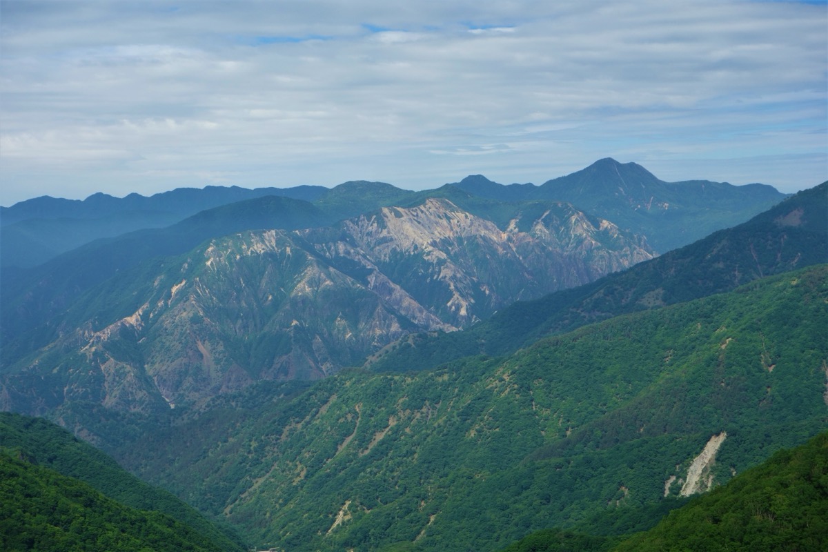皇海山 半月山駐車場から