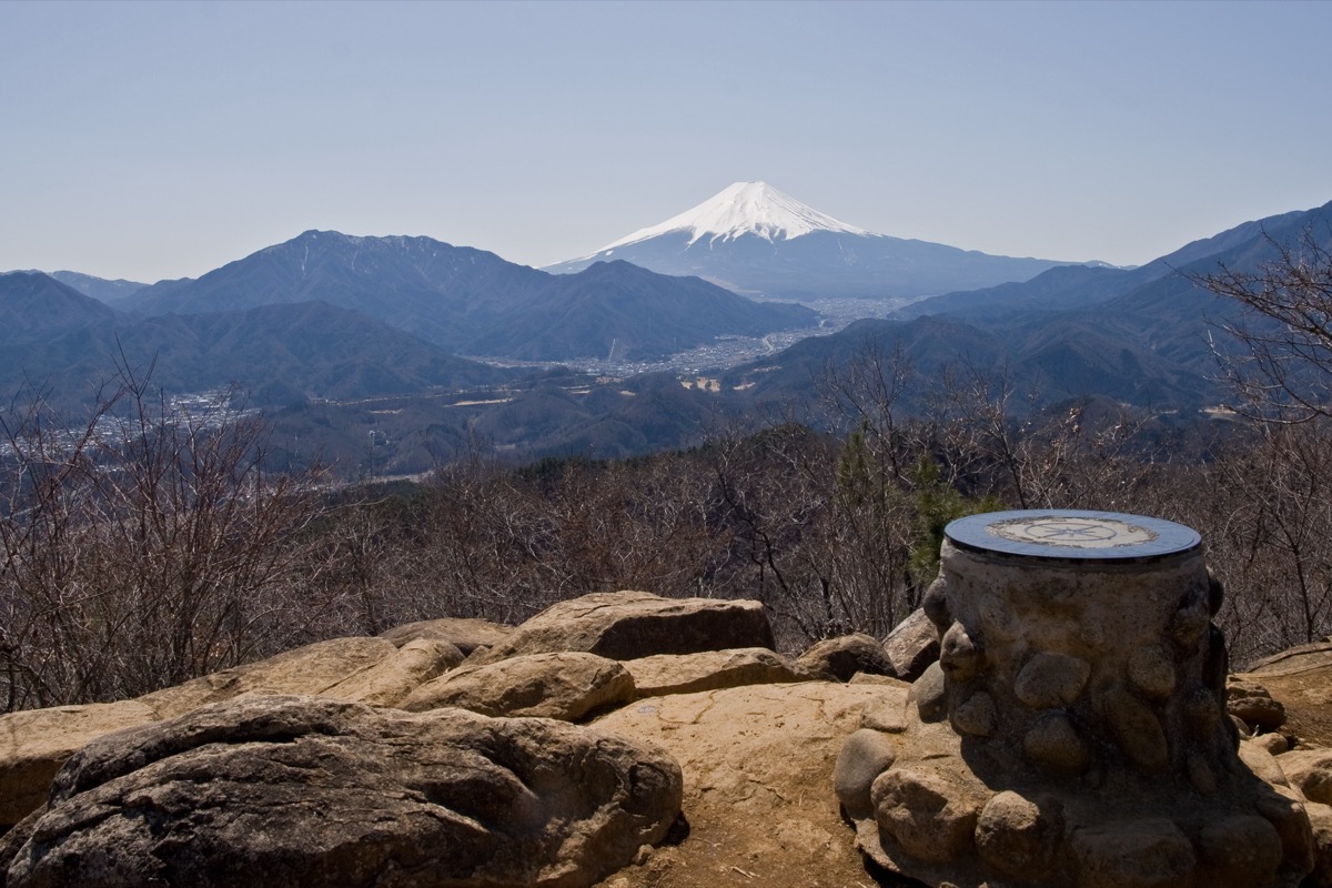 高川山 富士山眺望