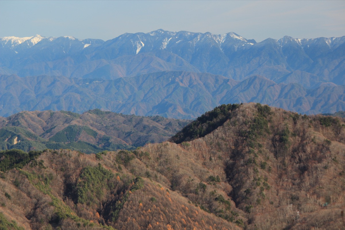 光岳 大河原から