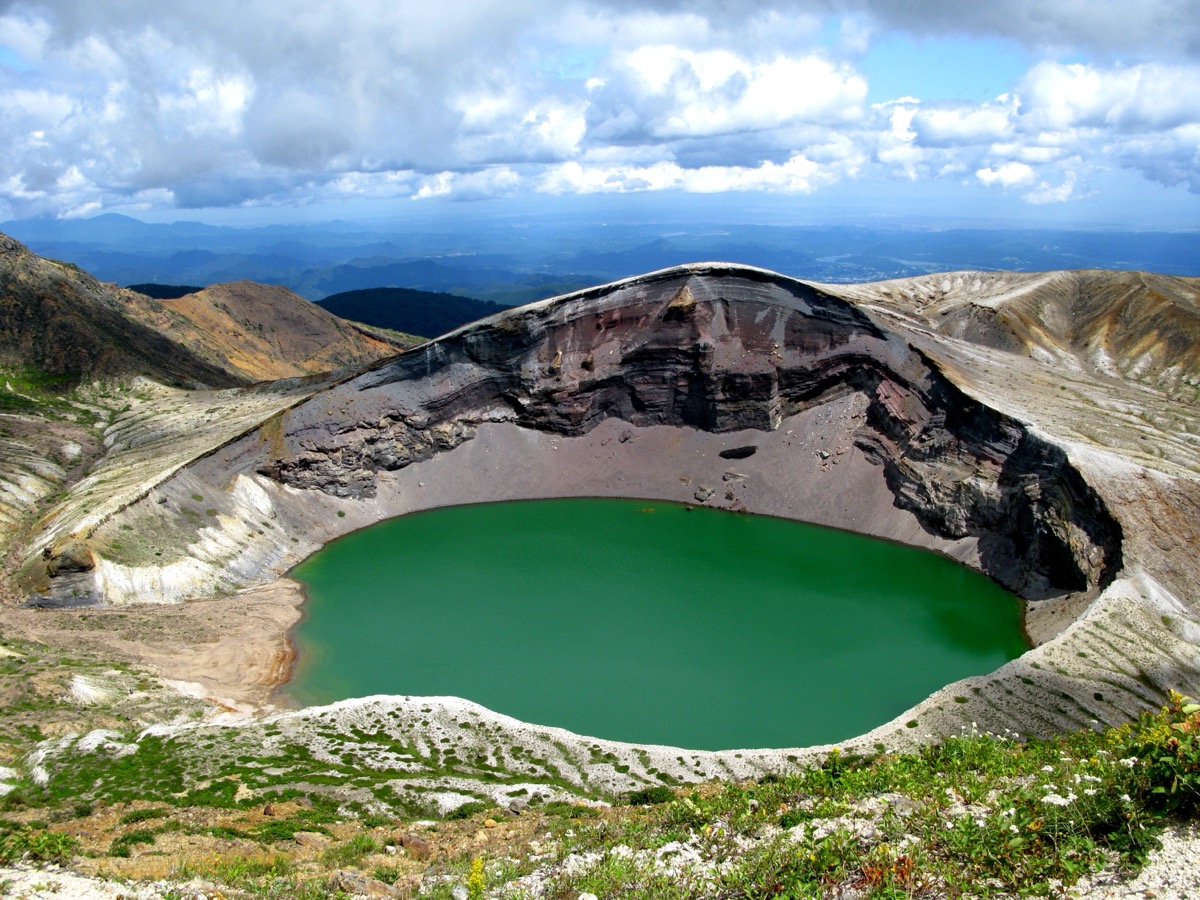 蔵王山 御釜